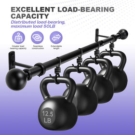 OrbitOasis durable 1-inch rod with military-grade components for lasting stability.