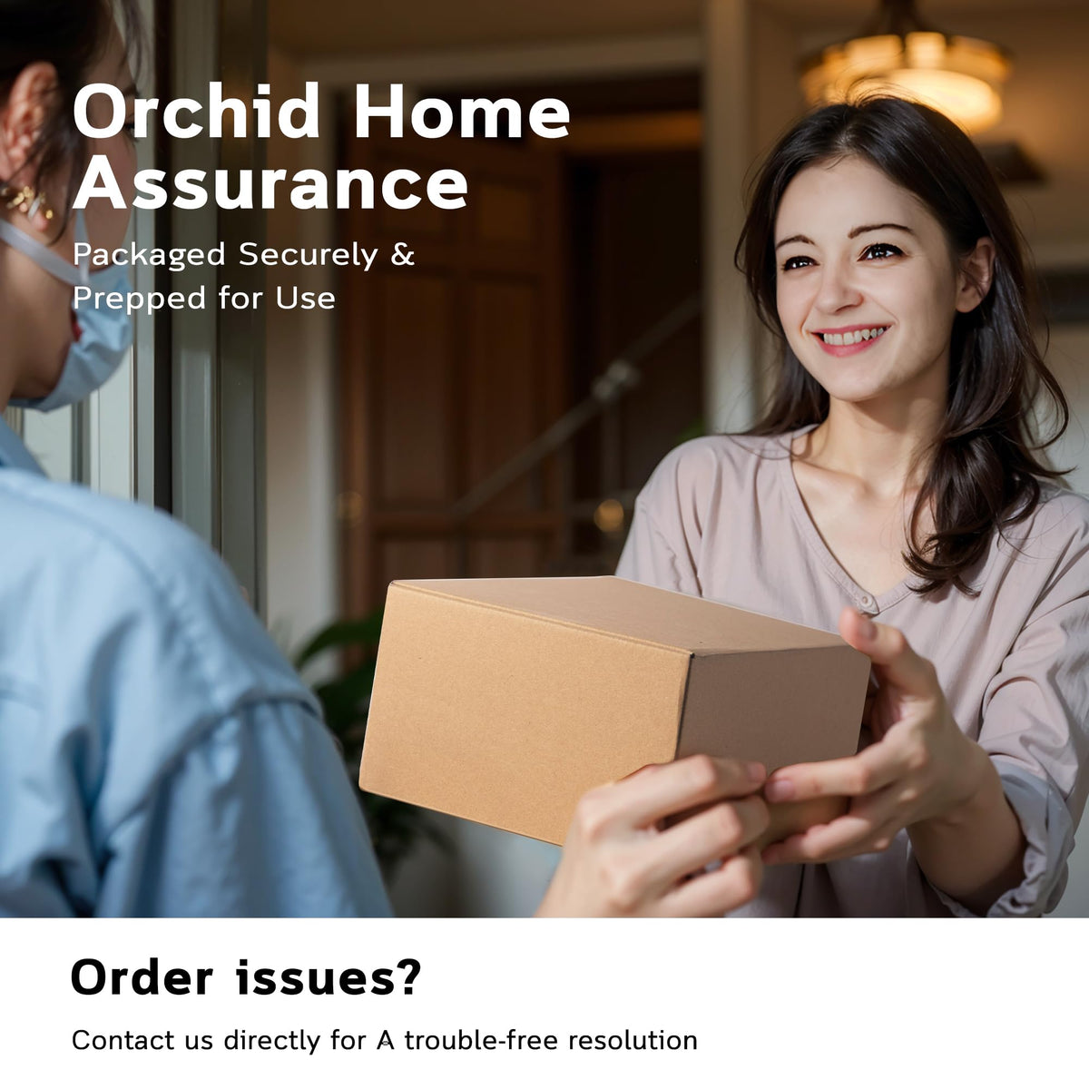 ORCHID HOME kitchen dispenser set on counter shows compact, modern design