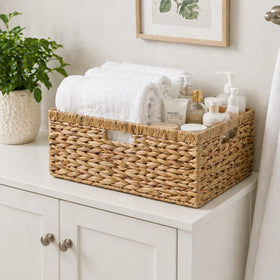 ORDELITE large-capacity basket measures 16.5 x 13 x 7.5 inches for ample storage.