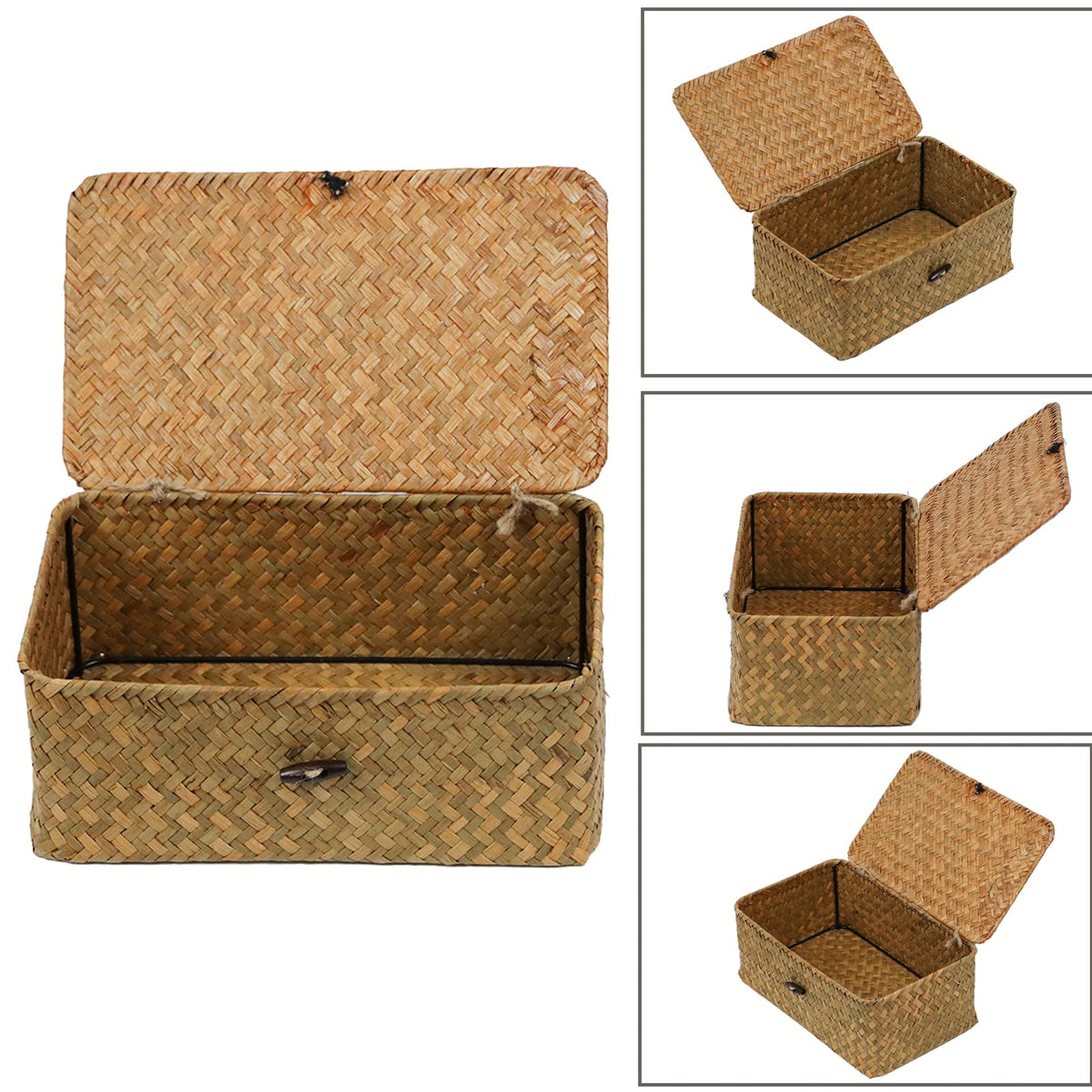 ORDELITE seagrass basket toy organization adds charm and order.