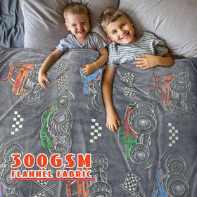 ORDM Glow Blanket Truck design glows after light exposure for night-time comfort.