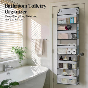 Ordovibe behind-door storage setup demonstrated for pantry or nursery use