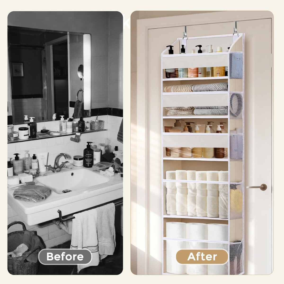 Ordovibe nursery-ready organizer keeps diapers and toys within easy reach.