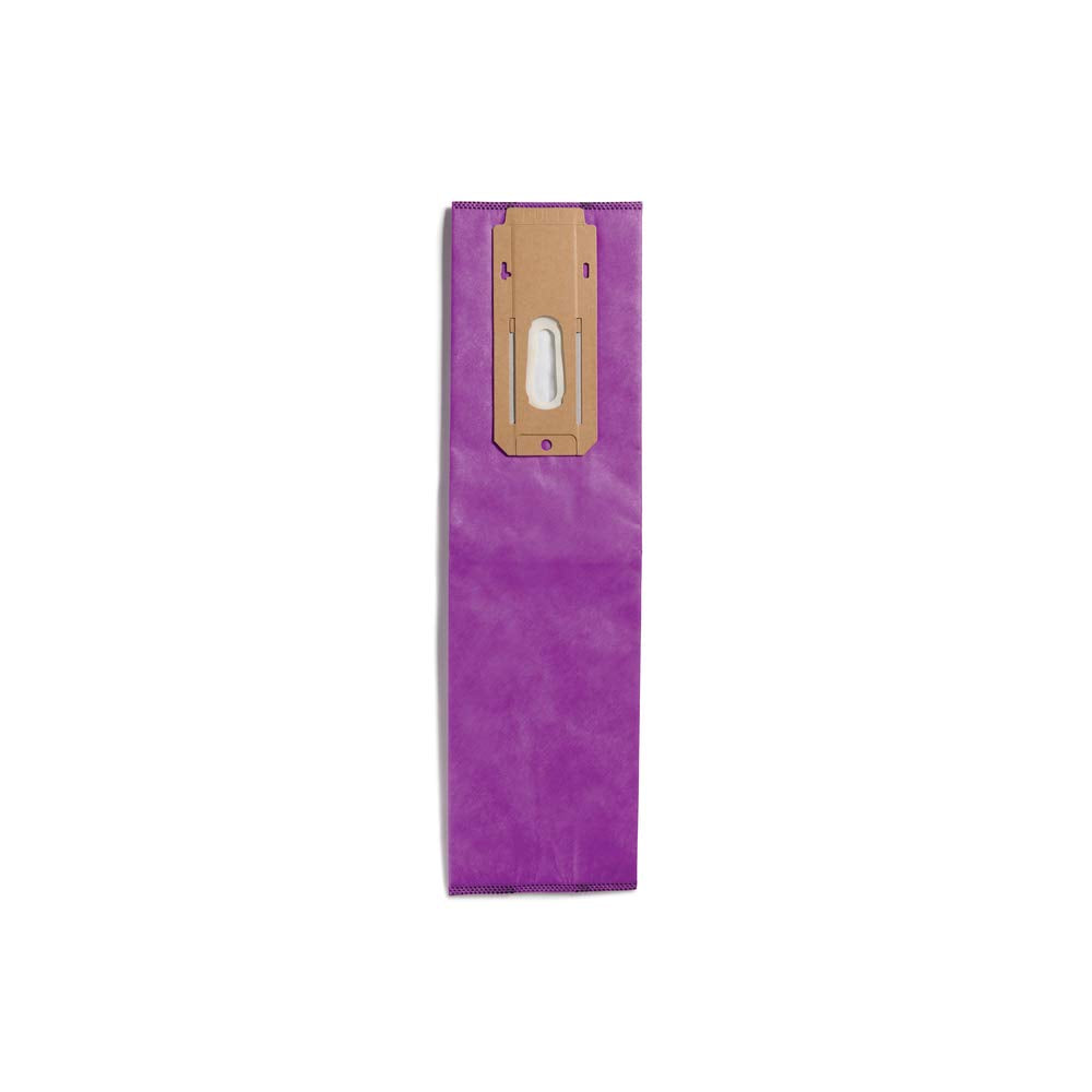 Oreck Saniseal bag ensures sealed disposal to reduce dust exposure