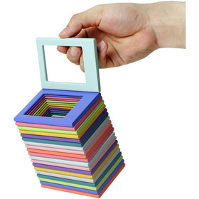 Bright Orga'Neat color frames set brightens kitchen decor and photo moments.
