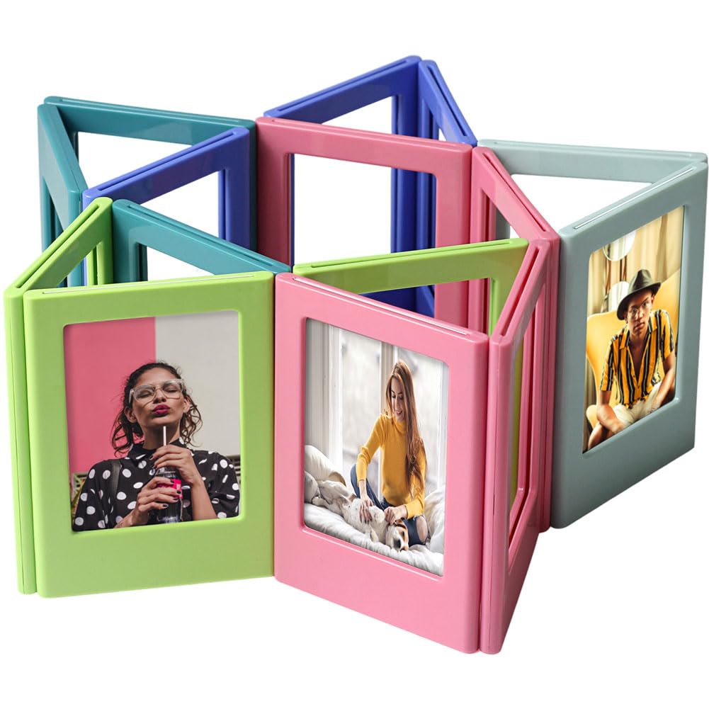 Orga'Neat fridge display ready to refresh Instax memories with new shots.