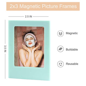 Orga'Neat frames linked together for a customizable magnet-galley display.