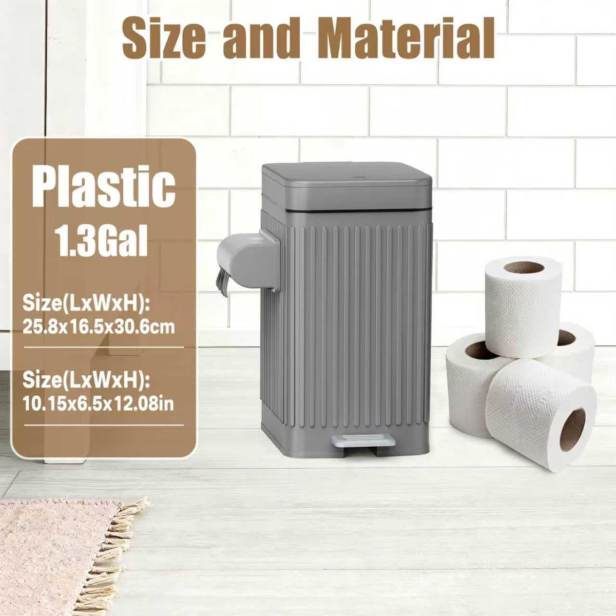 Organizelink included bag dispenser speeds tidy bag changes