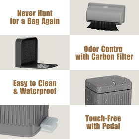 Organizelink internal bag holder keeps bags secure and mess-free