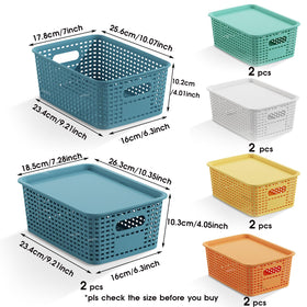 ORGIDOL bathroom storage bin keeps toiletries neatly stored and accessible