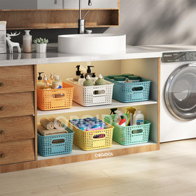 ORGIDOL kitchen cabinet bin protects spices and small items from moisture