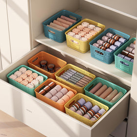 ORGIDOL drawer organizer bins for socks and small items
