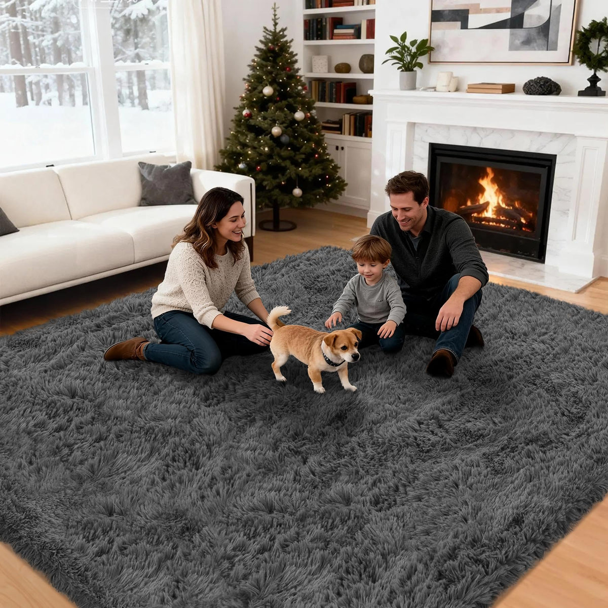 Oriannal nursery rug child-friendly surface for safe playtime