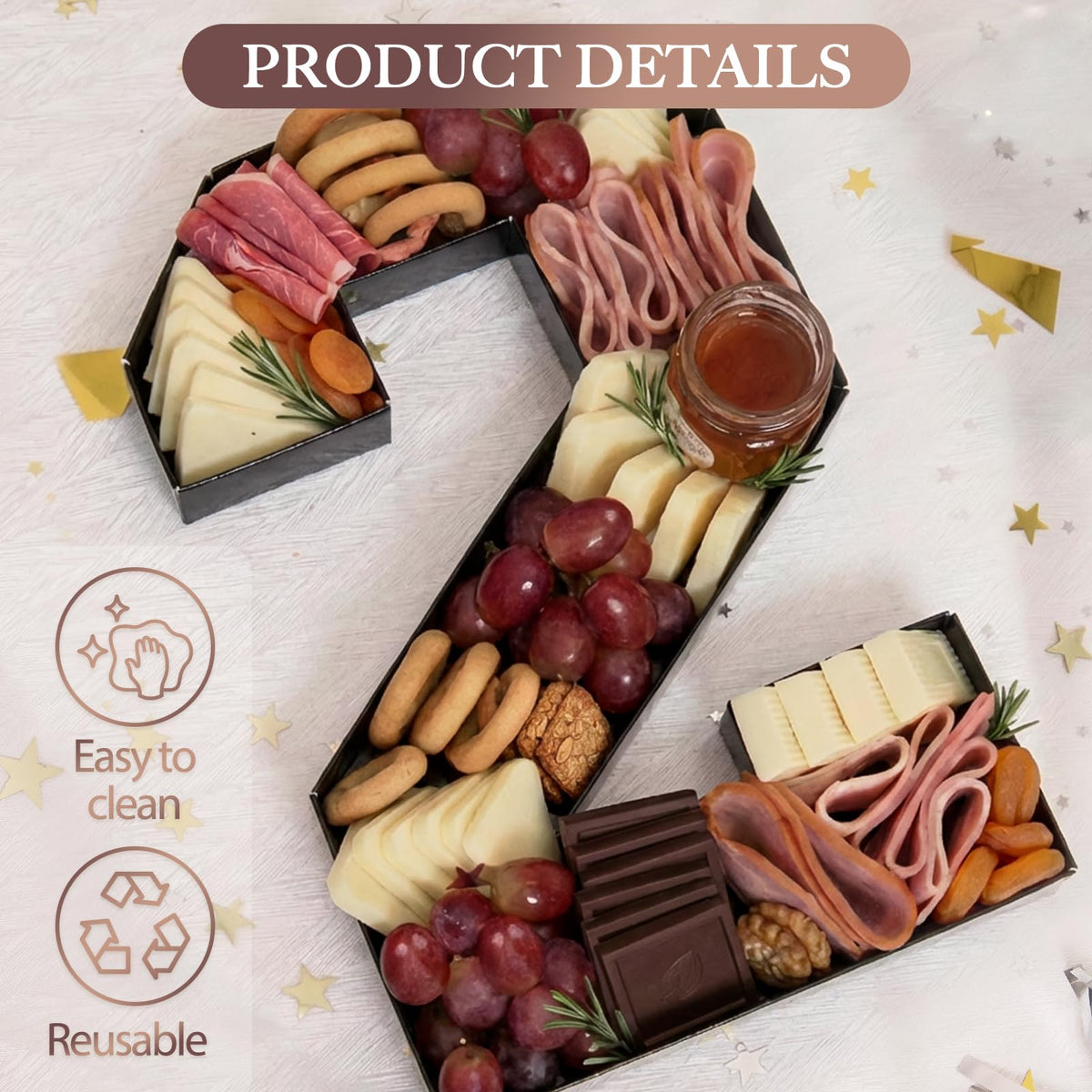 Oriental Cherry 10-inch number-display ready to host treats