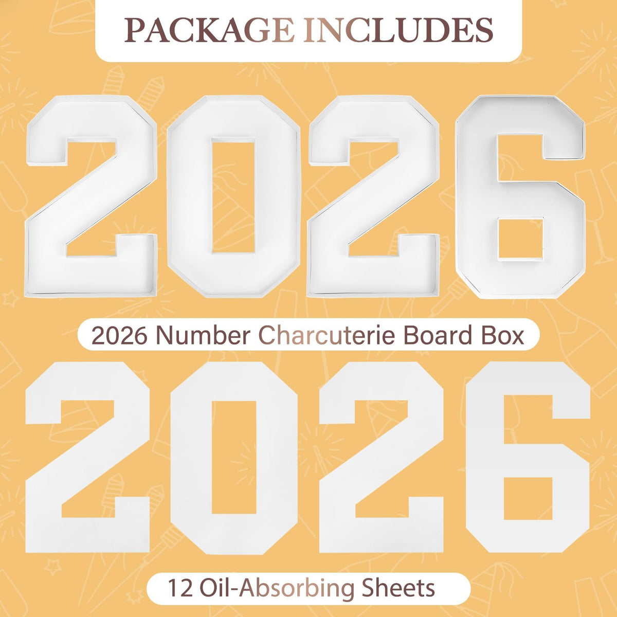 Oriental Cherry 2026 number tray closeup showing easy serving of bites.