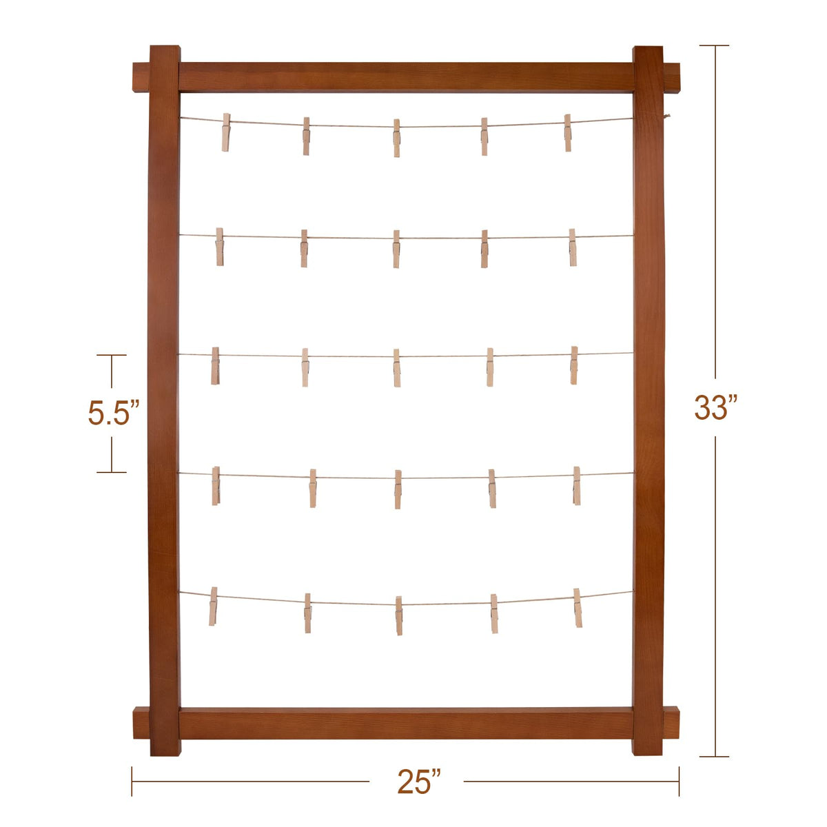 ORIENTAL CHERRY graduation frame shows 33 by 24 inches for multiple photos