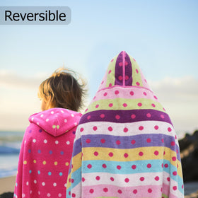 Close-up of Original Kids towel fabric showing plush terry and absorbency