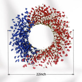 Orilium front porch wall decor wreath brightening entryways
