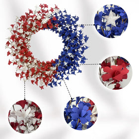 Orilium iron star accents add durable patriotic charm.
