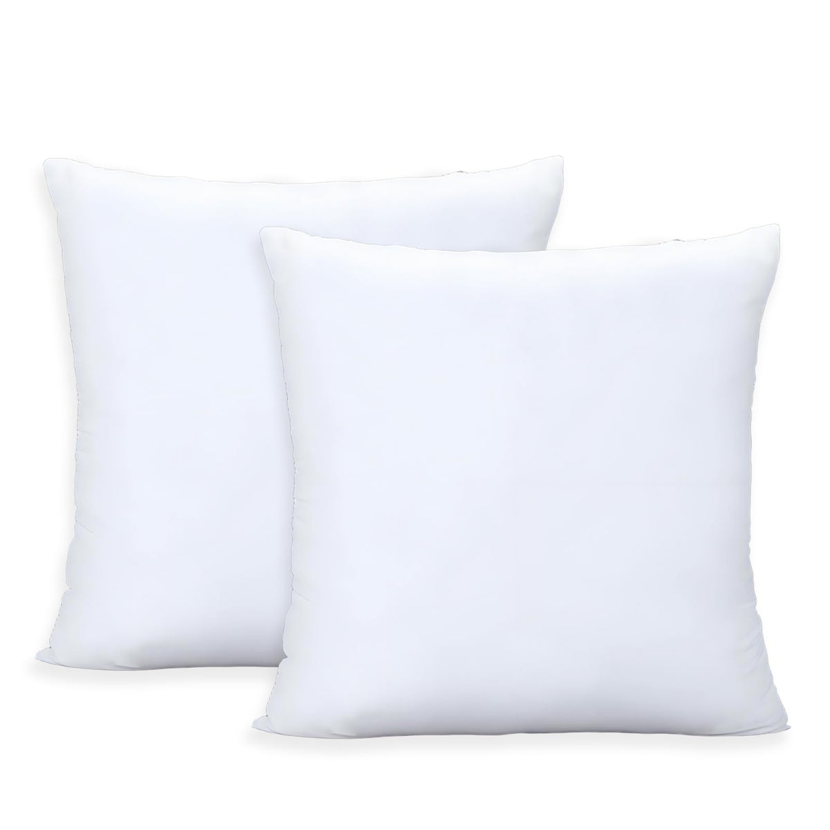 ORJ throw pillow insert 24x24 white duo provides plush sofa support