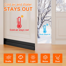 Ormein silicone door seal blocks noise and dust for calmer indoor spaces.