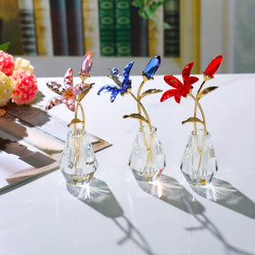 Ornalrist lily table centerpiece enhances home decor with elegance