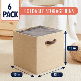 Ornavo Home storage bin on a shelf showing closet organization potential.