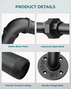 OROPY four stable feet keep the rack level and secure