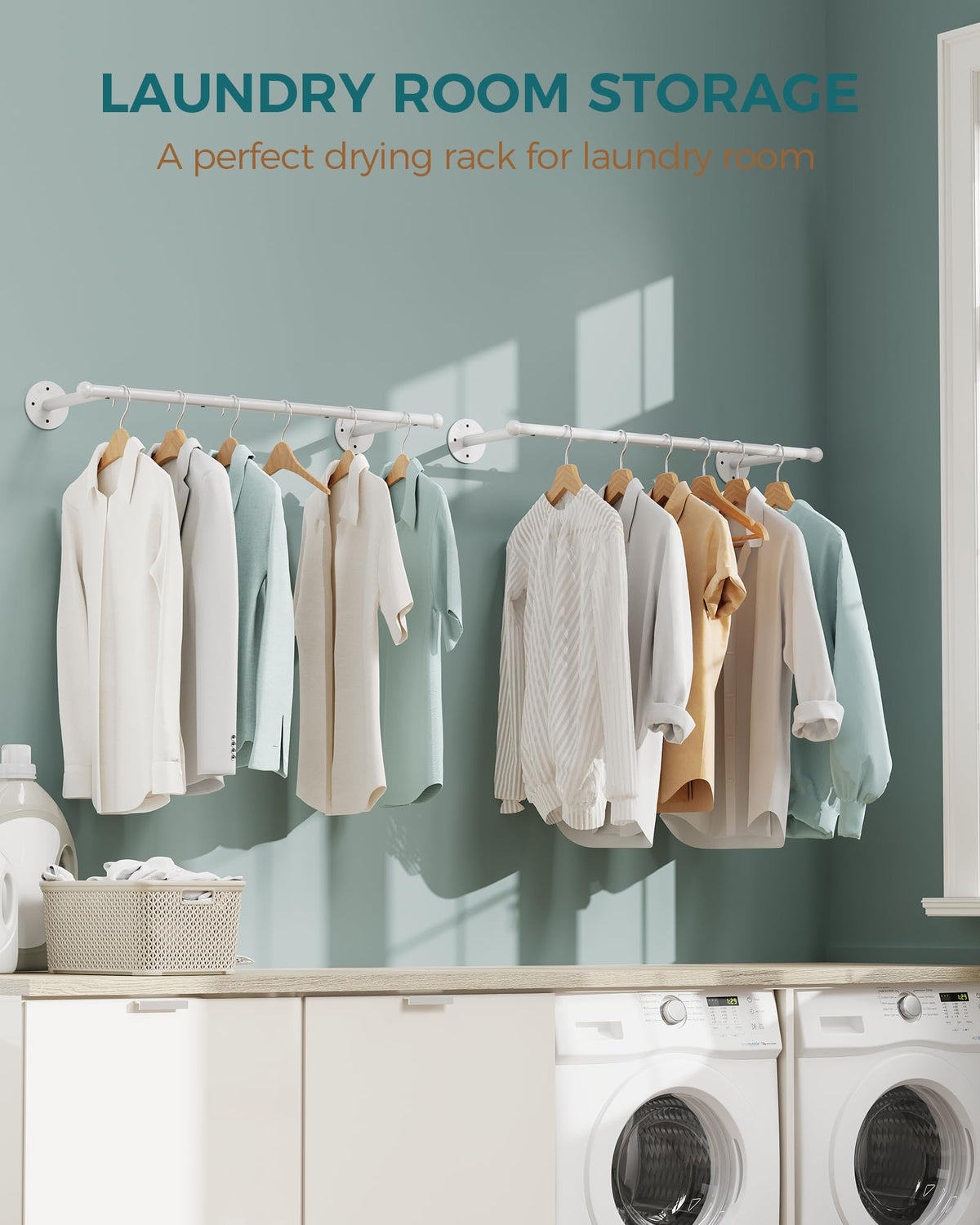 OROPY dual-unit set helps organize wardrobe and seasonal accessories efficiently.