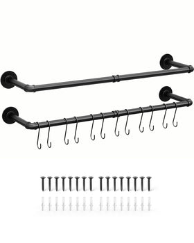 OROPY wide-length 38.4-inch rack ideal for coordinating everyday wardrobe options.