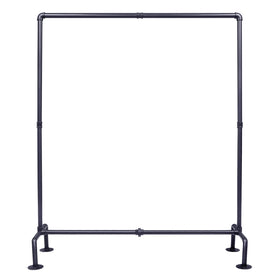 OROPY industrial pipe clothes rack base stability supports heavy garments
