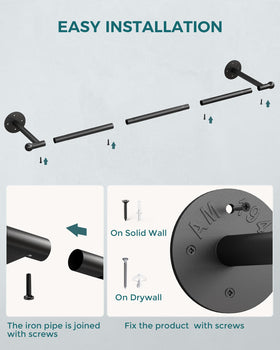 OROPY space-saving design helps organize coats, hats, and scarves.