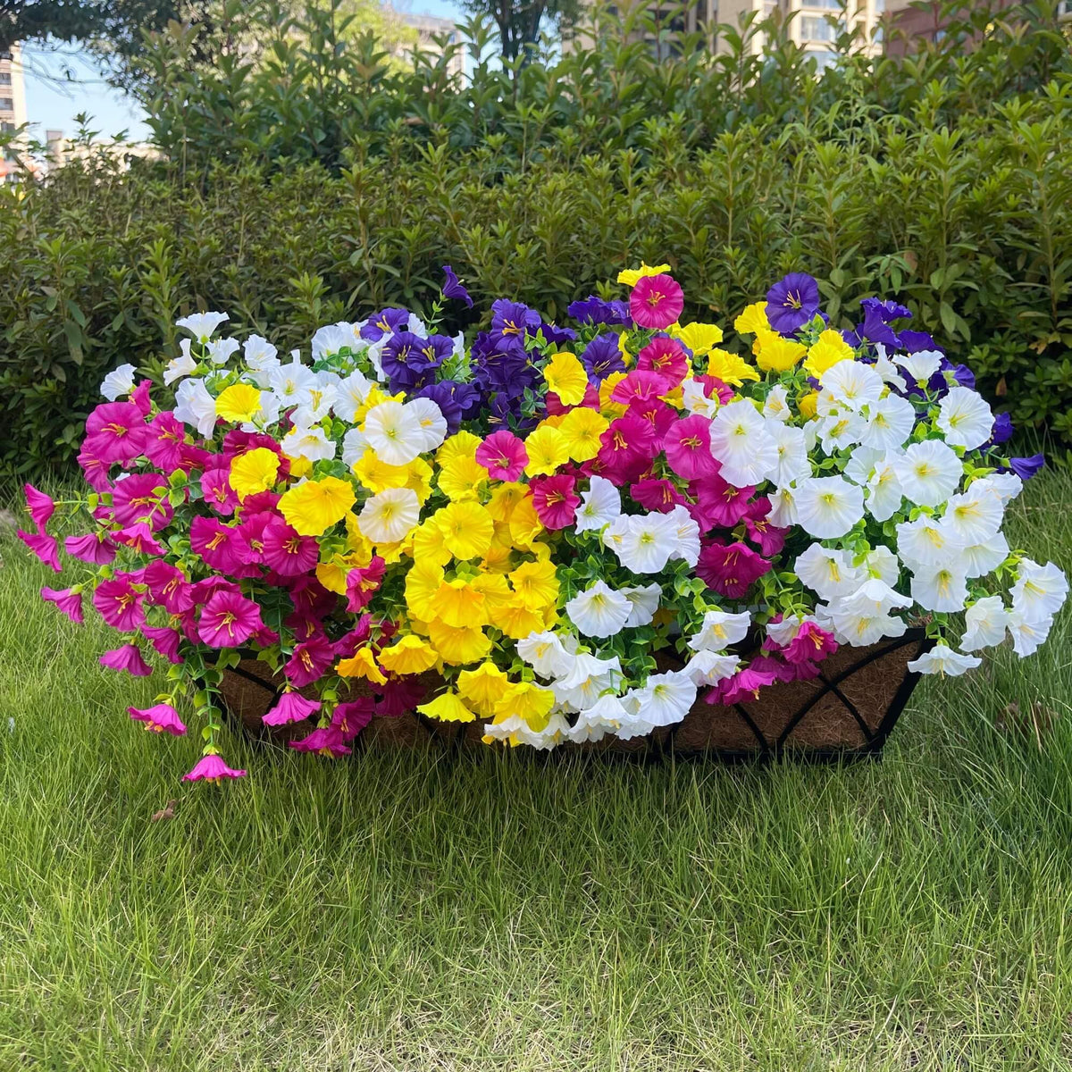 Orphidel 16 bundles outdoor flowers add lush curb appeal year round.