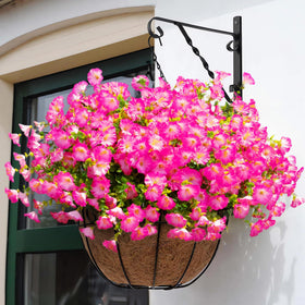 Orphidel wedding decor morning glory accents for tables and arches.