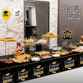Orrole spillproof tablecloth protects surfaces during celebrations