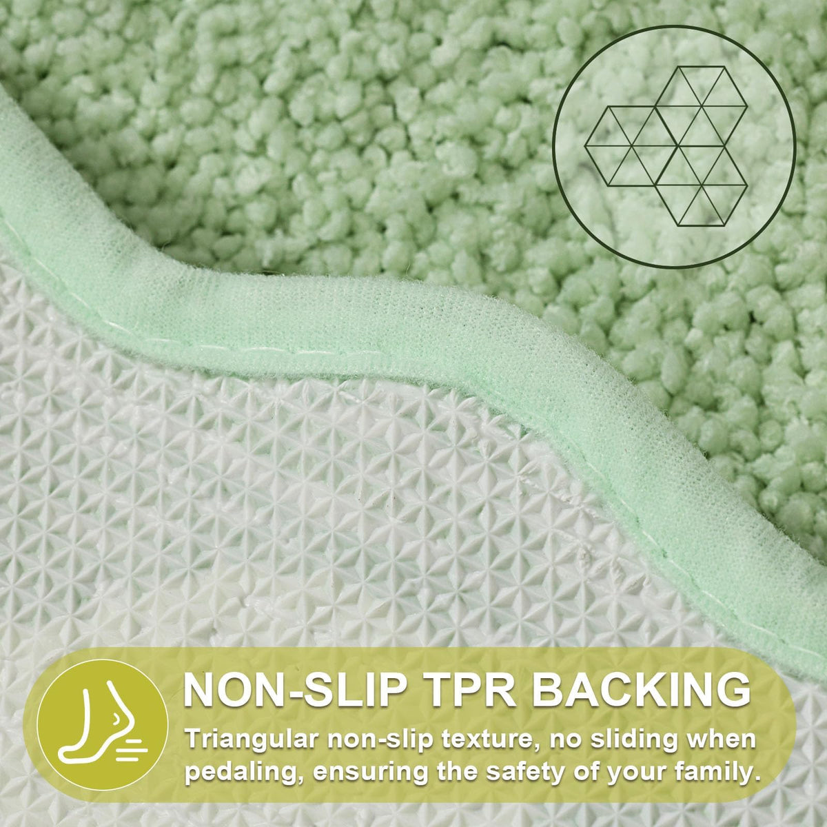 ORTIGIA absorbent, quick-dry mat helps keep floors tidy.