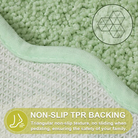 ORTIGIA absorbent, quick-dry mat helps keep floors tidy.