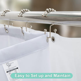 ORTIGIA clear PEVA liner detail emphasizing transparency and fit