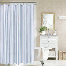 Close-up of ORTIGIA crinkled texture on the curtain surface.