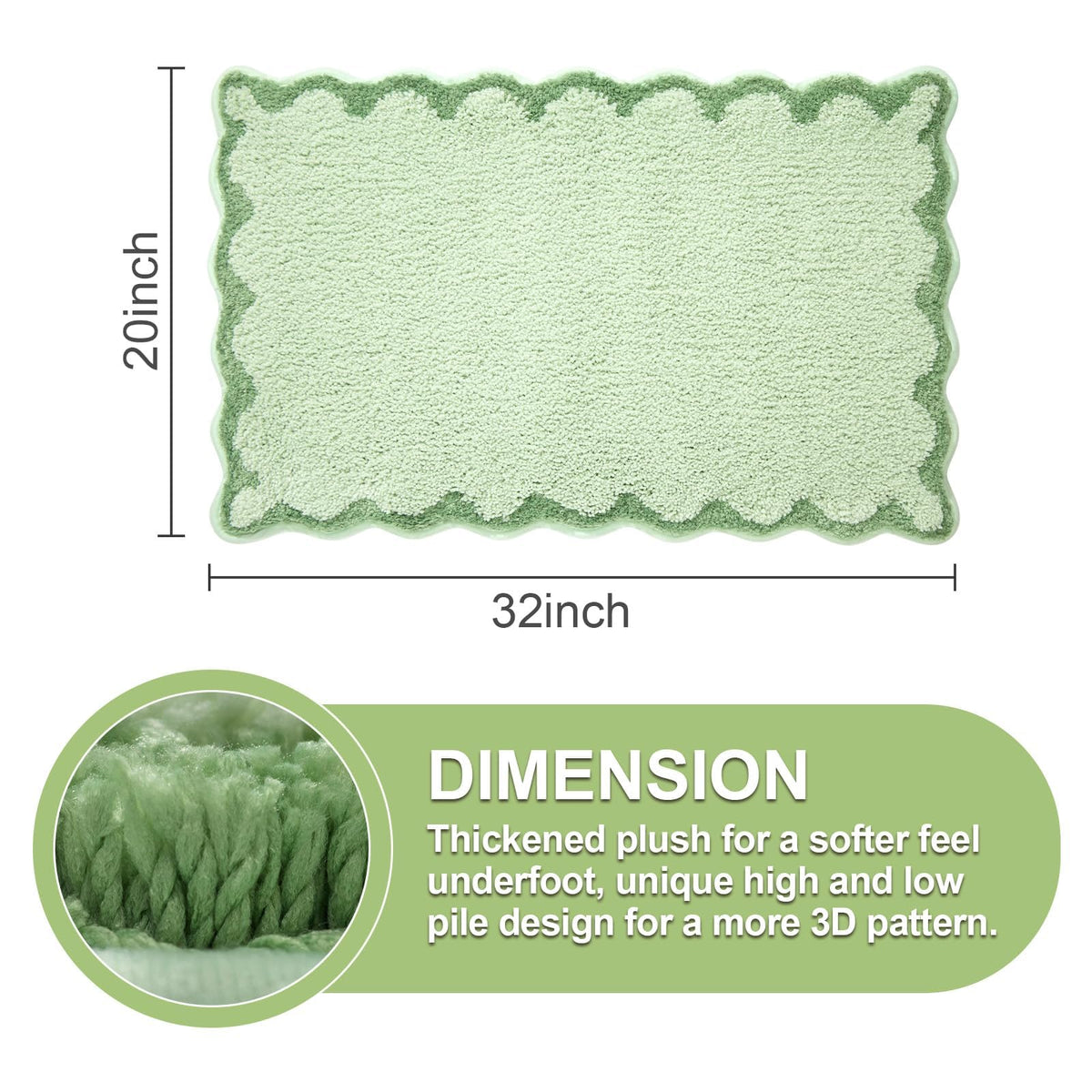 ORTIGIA pink scalloped bath mat highlights vibrant style and quick-dry fibers.