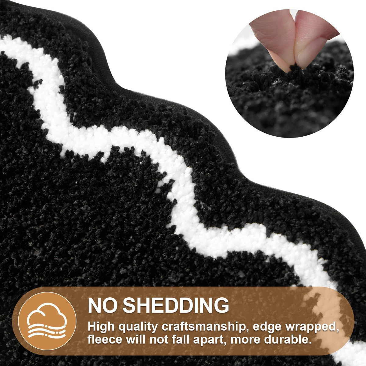 ORTIGIA Machine-washable bath rug for easy cleaning