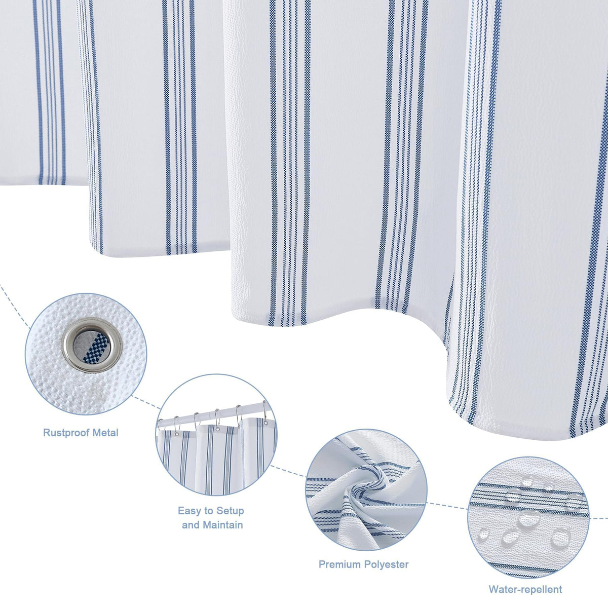 Minimalist farmhouse stripe design from ORTIGIA for a modern bath.