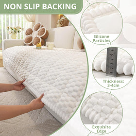 OstepDecor Leather Sofa Protection Cover keeps leather surfaces fresh.