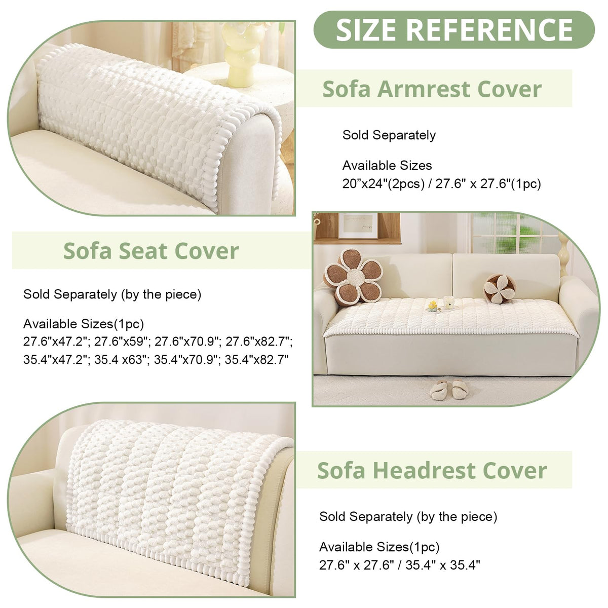 OstepDecor Non-Slip Couch Protector stays in place during play and lounging.