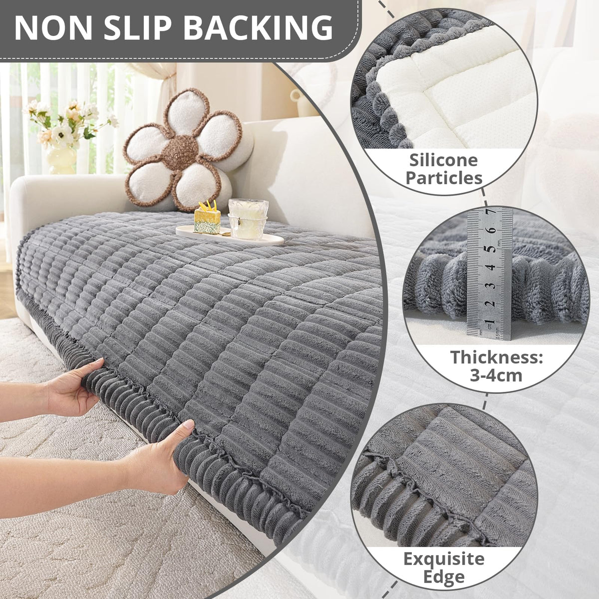 OstepDecor scratch-proof dog sofa cover shields furniture from claws