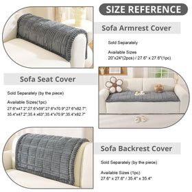 OstepDecor skin-friendly couch cover offers soft touch for daily use