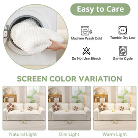 OstepDecor Versatile Use Floor Mat Car Seat shows extra applications beyond the sofa.