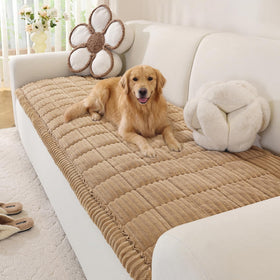 OstepDecor washable couch cover for dogs protects furniture from claws and spills