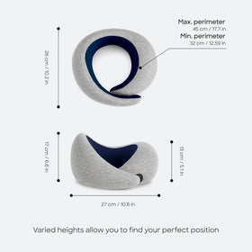 Ostrich Pillow Go compact travel bag included for easy packing.