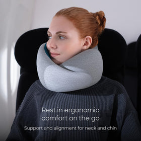 OSTRICH PILLOW Go modal cover close-up emphasizes soft, washable fabric.